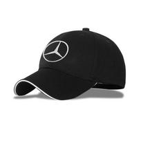 1 vnt. Madinga vyriška moteriška automobilio dekoracija Beisbolo kepuraitė Automobilio logotipas Apsauginė nuo saulės kepurė skirta Mercedes-Benz C500 C200 C300 A B C E GLA CLA GLK GL ML GLE benz