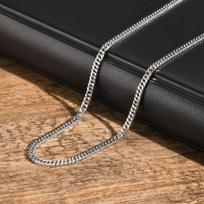 3mm/5mm/7mm/9mm Chain Stainless Steel Jewelry Link Curb Necklace Gift For Men Women Party Mom Girlfriend Valentine's Day 50cm