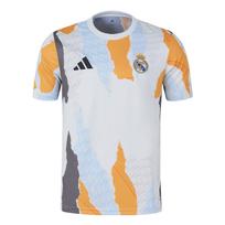 Adidas Aeroready Real Madrid Football Series Preshi 24/25 Season Sports Casual Comfortable Quick-Dry Short Sleeve Jersey Men jersey JJ3493 2XL