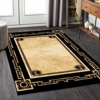 Paprasto prabangaus didelio kilimo svetainė Marmuro dekoracija Miegamojo zona Kilimas minkštas Plaunamas Europos svetainės Kavos staliukų kilimėlis 60x90cm door mat