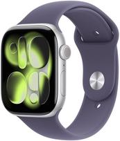 Watch Series 11 GPS 42mm Silver Aluminium Case with Purple Fog Sport Band - M/L | MEU74MP/A | 0195950631654