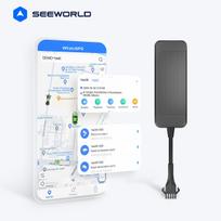 The Newsest R12L Pro LTE Modem GPS Rastreador Moto Localizador 4G Global Positioning tamsiai pilka spalva