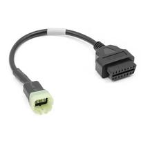 NEWBest OBD Adapter for Kawasaki 6pin to 16pin  Diagnostic Cable Connector for Z900RS/Z800/Z900/Z1000/ZX10R/ZX14R/H2 Motorcycle 1PCS