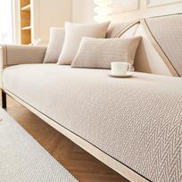 2025 new chenille sofa cushion one piece straight row non-slip sofa seat cushion four seasons universal sofa cover 70*70cm