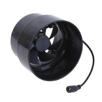 Galingas 12V vėdinimo ištraukimo ventiliatorius 110mm-100mm namų ir lauko naudojimui, mažo triukšmo lygio, kvapų šalinimui, energijos taupymas 1