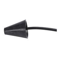 Smoke Cone Leak Detector Silicone Universal Cone Adapter for Automotive EVAP Leak Locator Tester