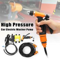 7.5L/min High Pressure Electric Car Washer 12V Water Pump Washing Tool 100W