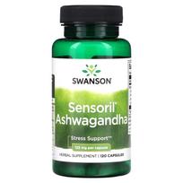 Swanson, Sensoril Ashwagandha, 125 mg, 120 kapsulių