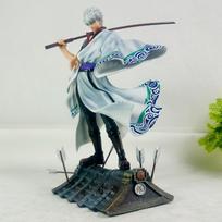 Anime Gintama Sakata Gintoki 2.0 Atnaujinta Stogo Kova GK Veiksmų Figūrėlė Darbalaukio Dekoracija PVC Madingas Vaikų Žaislas Gimimo Dienos Dovanos