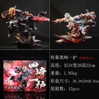 Bleach Ichigo Kurosaki Gk Statue Hollow Form Light Up Eyes Anime Figure Collectible Model Desktop Decoration Present Designed For Anime Fans