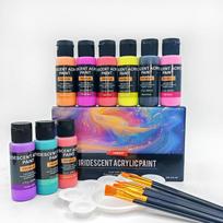 18-Color 60ml Rainbow Acrylic Paint Set Easter Egg Decor DIY Art Craft Supplies Vibrant Non-Toxic 18 colors