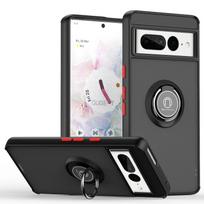 Case For Google For Google Pixel 8A 7A 8 7 6 Pro Phone Case 360 Magnetic Finger Ring Matte Holder Armor Cover Anti-Fingerprint For Pixel 7