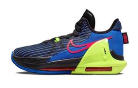 Nike Lebron 6 Witness Mid top Children's Basketball Shoes Blue DD0423-405 38.5