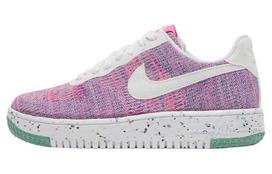 Nike Air Force 1 Low Crater Flyknit Fuchsia Glow Moteriški DC7273-500 35.5