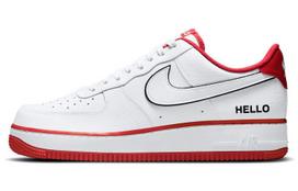 Nike X Urbanstar Air Force 1 '07 Lx 'HELLO Pack White University Red' CZ0327-100 38.5
