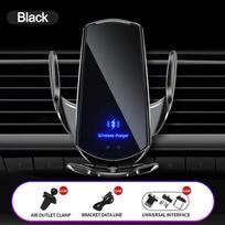 Smart Sensor 15W Wireless Car Charger Auto-Clamping Holder for iPhone & Qi Android Watch charger Oneplus charger Carregador S