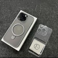 Metal Ring Stand Magnetic Phone Case For iPhone 16 13 12 17 Pro Max 14 15 Plus For Magsafe Matte Protector Cover With Lens Glass iPhone 16 Pro
