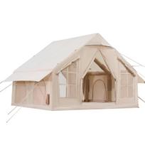 Pripučiama palapinė stovyklavimui 4-6 žmonėms Glamping palapinė su pompa Lengvai pastatoma