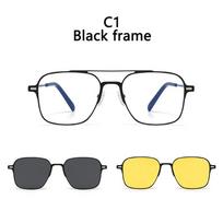 Naujo dizaino 3 viename magnetiniai prisegami akiniai Aukštos kokybės poliarizuoti akiniai nuo saulės Vyrams Moterims Apsauginiai akiniai gafas de sol CHINA&SHOW AS PICTURE