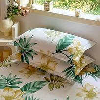 2pcs Beautiful New Floral Pillowcases (Two Pillowcases, No Pillow Core) 48X74cmX2