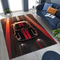 Future Concept Sports Car Racing Bike Motorcycle Rug for Bedroom Living Room Sofa Home Doormat Decor,Large Non-slip Floor Mat 40x60cm( 15x23in )