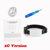 TK911pro TKSTAR 2G 4G GPS Tracker Pet GPRS Locator TK911 Mini Pets Tracking Device for Dog Cat with Free Web APP Waterproof IP66 TK911-2G No Box