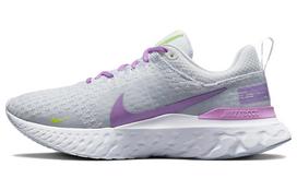 Nike React Infinity Run Flyknit 3 'Grey Rush Fuchsia' Women's DZ3016-100 35.5