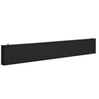 52x8 colių programuojamas LED ženklas skaitmeninė slenkančio teksto ekrano lenta P10 pilnakolorė