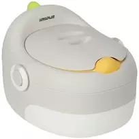 3-in-1 vaikiškas naktipuodis su rankenėlėmis, vaikams nuo 6 iki 72 mėnesių, iki 50 kg, pilkas