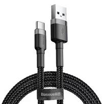 Baseus Cafule USB-A to USB-C Cable, 3A, 0.5m CATKLF-AG1