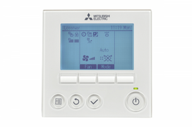 Valdymo pultas Mitsubishi Electric Lossnay rekuperatoriams