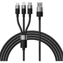 Baseus StarSpeed USB-A 3in1 USB-C/MicroUSB/Lightning, 3.5A, 1.2m CAXS000001