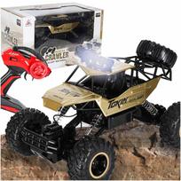 RC automobilis Rock Crawler 1:12 4WD METAL aukso spalvos