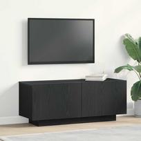 TV staliukas Televizoriaus spintelė 100 x 35 x 40 cm Juodas ąžuolas