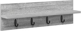 Prikabinamas paltas su saugykla Pilkas Sonoma 60 x 10,5 x 18 cm