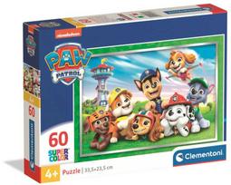 Clementoni dėlionė „Paw Patrol“ – Ruff Rescue, 60 detalių