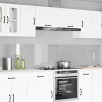 Virtuvės atbraila 2 pcs Skaidrus 120 x 50 cm grūdintas stiklas
