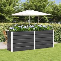Lovelis Antracitas 195 x 50 x 75 cm Cinkuota plienas