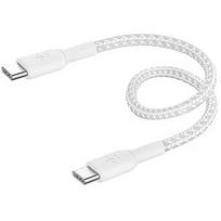 Belkin Braided USB-C Cable, 60W, 0.15m CAB004BT0MWH