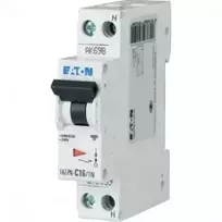 Eaton Grandinės pertraukiklis 1P+N C 6A 6kA AC FAZ-PN-C6/1N 279156