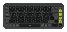 LOGITECH POP Icon Keys – Wireless Multi-Device Keyboard, Customizable Keys with the Logi Options+ App