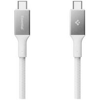 Spigen USB-C to USB-C Cable EB24015CC, 240W, 1.5m, White ACA10422