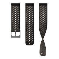 SUUNTO 22 ATH8 SILICONE STRAP BLACK Sportinis laikrodžio dirželis