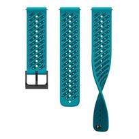 SUUNTO 22 ATH8 SILICONE STRAP WAVE BLUE Sportinis laikrodžio dirželis