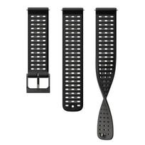 SUUNTO 22 ATH9 SILICONE STRAP BLACK S+M Sportinis laikrodžio dirželis