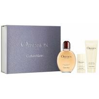 Calvin Klein Calvin Klein Obsession for Men Zestaw woda toaletowa spray 125ml + balsam po goleniu 100ml + dezodorant sztyft 75ml | 3616305433589 | 3616305433589