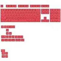 Glorious GPBT Basics Keycaps, ANSI Layout (US), PBT, Dye-Sub - Revive Red