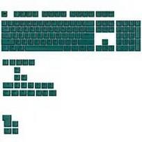 Glorious GPBT Basics Keycaps, ANSI Layout (US), PBT, Dye-Sub - Totem Green
