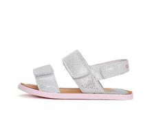 Sidabrinės barefoot basutės 32-37 d. G076-41539AL. D.D.Step (Vengrija). Batai vaikams