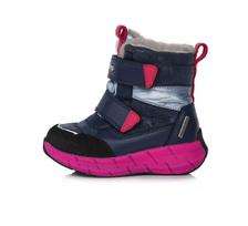 Sniego batai su vilna 24-29 d. F651-310CM. D.D.Step (Vengrija). Batai vaikams